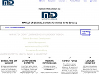 market-on-demand.com Webseite Vorschau