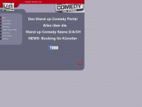 comedy-board.com Webseite Vorschau