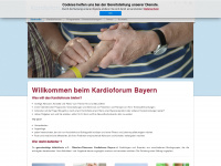 kardioforumbayern.de Webseite Vorschau
