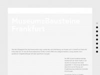 museumsbausteine.de Webseite Vorschau