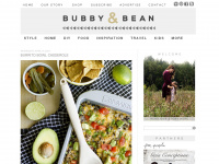 bubbyandbean.com Webseite Vorschau