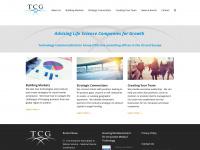 tcgmedtech.com Webseite Vorschau