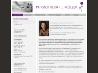 physiomueller.de Webseite Vorschau