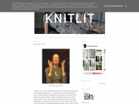 knitlit.blogspot.com Webseite Vorschau