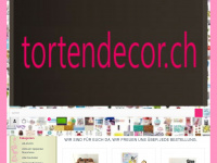 tortendecor.ch Webseite Vorschau