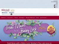 babylock.com.au Webseite Vorschau