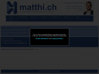 matthi.ch Webseite Vorschau