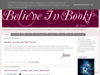 believe-in-books.blogspot.com Webseite Vorschau