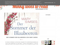 minky-loves-to-read.blogspot.com Webseite Vorschau