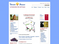 terroirs-france.com Webseite Vorschau