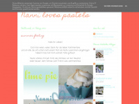 nanni-loves-pastels.blogspot.com Webseite Vorschau