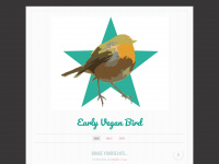 earlyveganbird.wordpress.com Webseite Vorschau