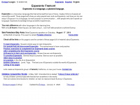 esperantofre.com Webseite Vorschau