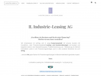 industrie-leasing.ch Webseite Vorschau