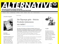 alternativeberlin.wordpress.com Webseite Vorschau