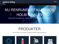 holm-halby.dk Webseite Vorschau