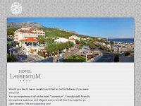 hotellaurentum.com Webseite Vorschau