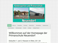 primarschule-neuendorf.ch Webseite Vorschau