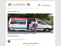 buergerbus-balve.de Webseite Vorschau