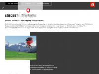 golf-zillertal.at Webseite Vorschau