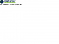 marburger-unternehmer.net Webseite Vorschau