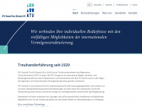 atu-ch.com Webseite Vorschau