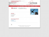 avprom.com Webseite Vorschau