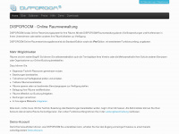 disporoom.com Webseite Vorschau