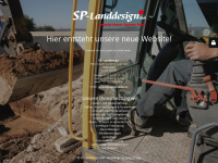 sp-landdesign.de Webseite Vorschau