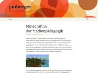 janheeger.wordpress.com Webseite Vorschau