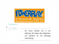 powerplay-ev.jimdo.com Webseite Vorschau