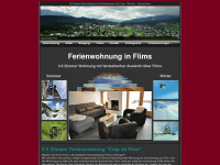 flims-ferienwohnungen.ch Webseite Vorschau