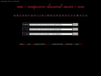 composers-classical-music.com Webseite Vorschau