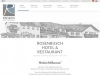 hotel-rosenbusch.de Webseite Vorschau