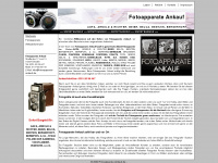 fotoapparate-ankauf.de Webseite Vorschau