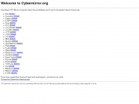 cybermirror.org Webseite Vorschau