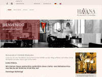 havana-restaurant.de Webseite Vorschau