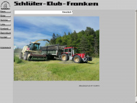 schlueter-club-franken.de Webseite Vorschau