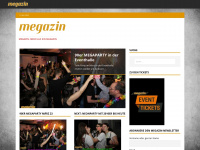 megazin.de Webseite Vorschau