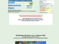 bund-naturschutz-ebern.de Webseite Vorschau