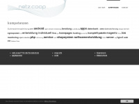 netz.coop Webseite Vorschau