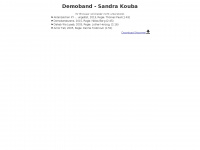 sandra-kouba.de Webseite Vorschau