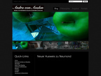 andra-von-avalon.com Webseite Vorschau