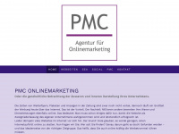 pmc-onlinemarketing.de Webseite Vorschau
