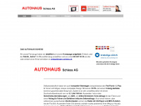autohaus-schiess.info Webseite Vorschau