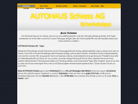 auto-schiess-sicherheit.ch Webseite Vorschau