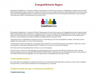 energieeffiziente-region.de Webseite Vorschau