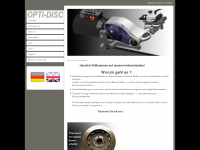 opti-disc.eu Webseite Vorschau
