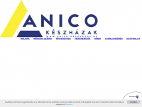 anico-keszhazak.hu Webseite Vorschau