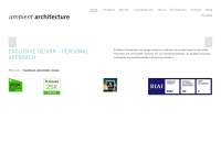 ambient-architecture.ie Webseite Vorschau